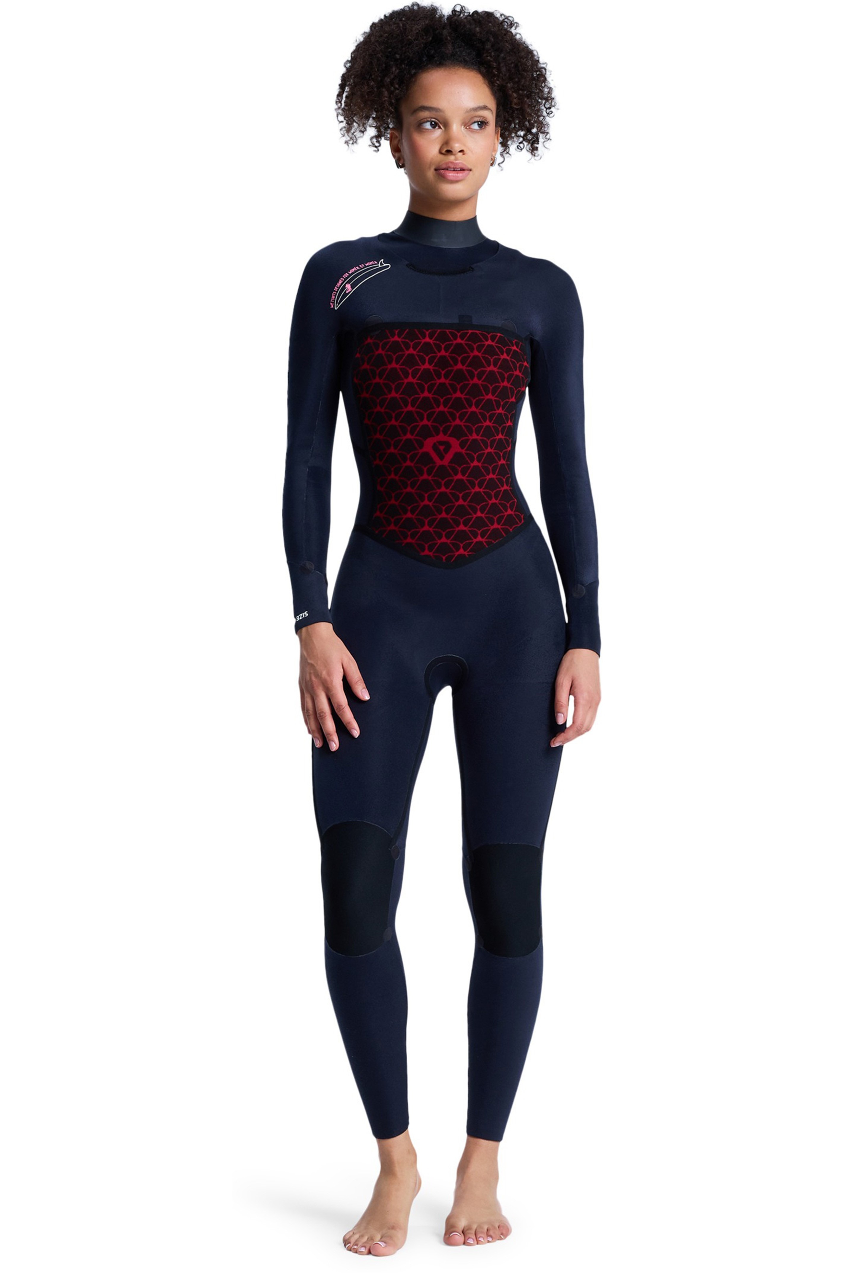 Roxy-Swell Natural 3/2 Frontzip 2026 Combinaison néoprène