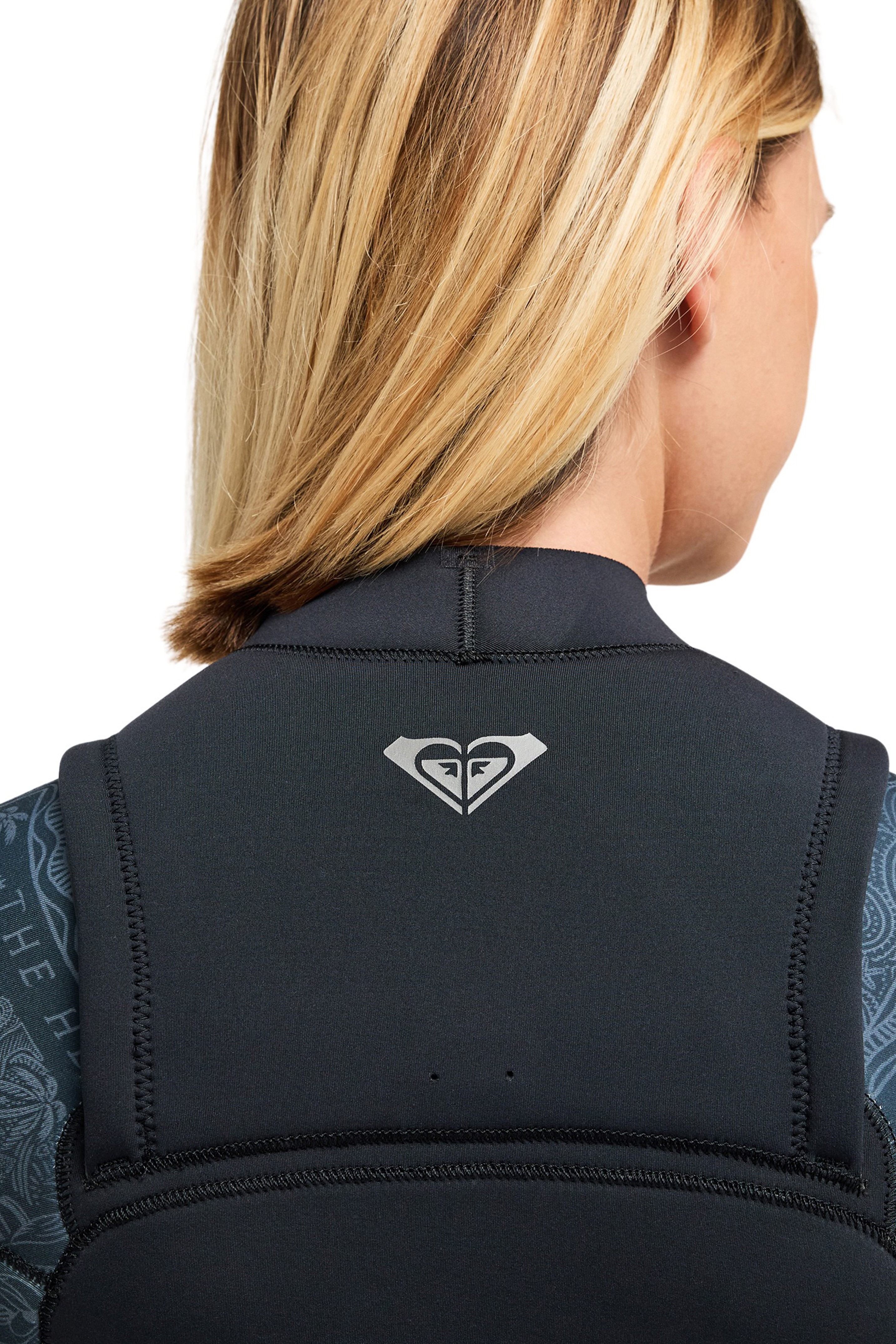 Roxy-Swell Natural 4/3 Frontzip Combinaison Néoprène Femme