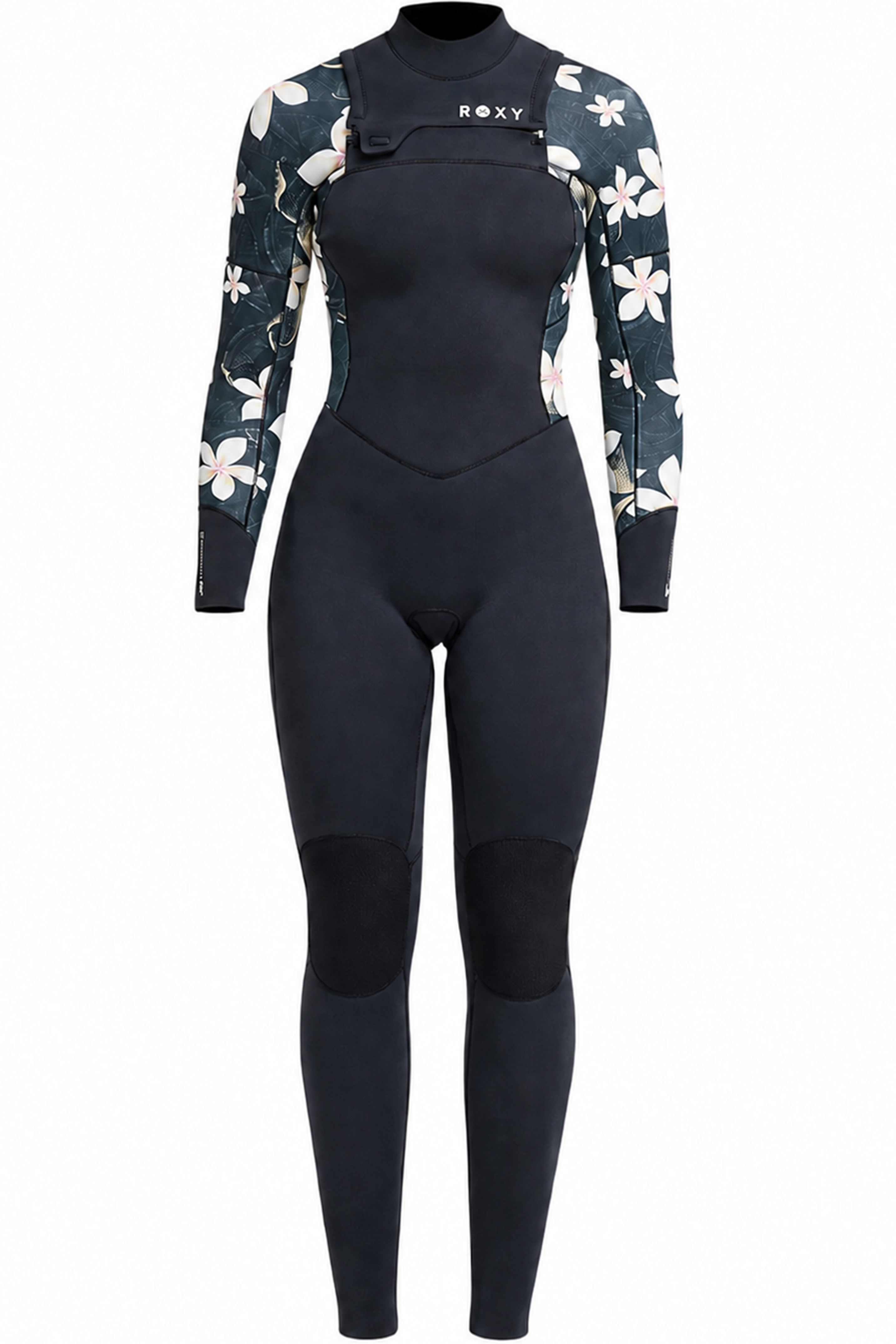Roxy-Swell Natural 4/3 Frontzip Combinaison Néoprène Femme