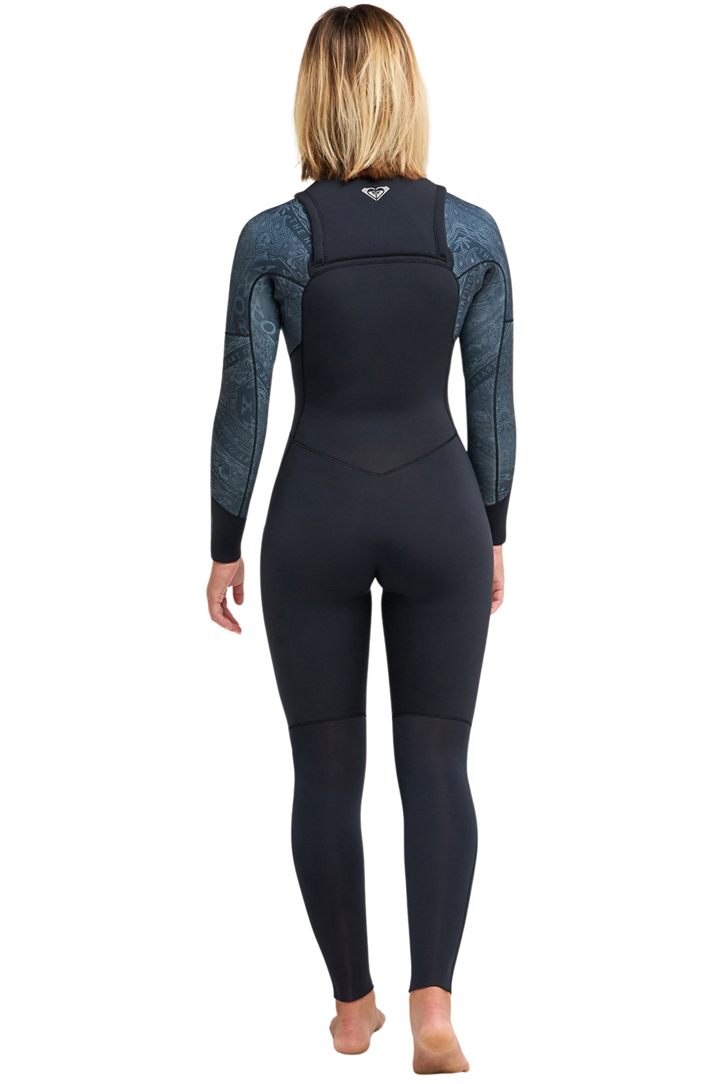 Roxy-Swell Natural 5/4 Frontzip 2026 Combinaison Néoprène Femme