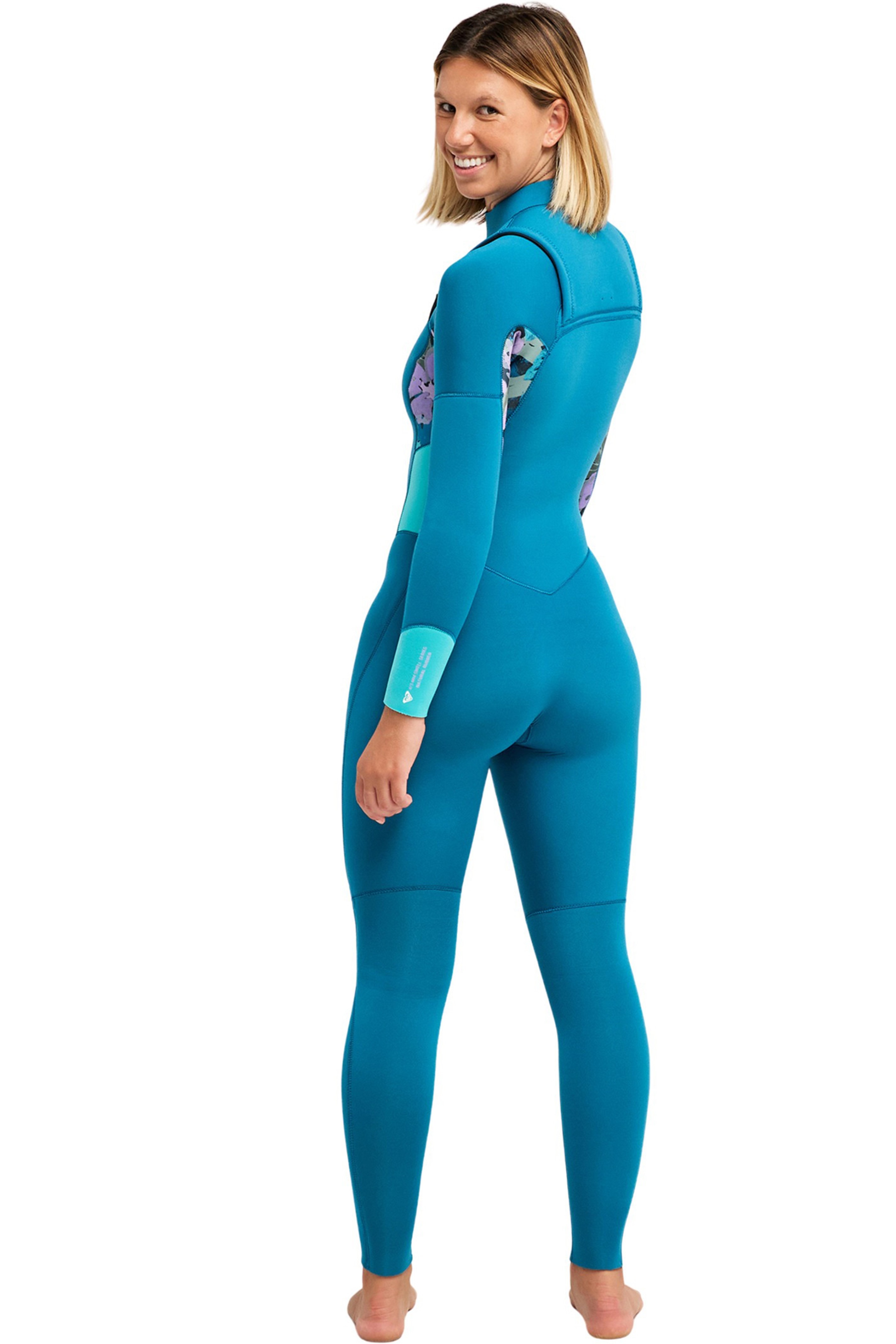 Roxy-Swell Natural 5/4 Frontzip 2026 Combinaison Néoprène Femme